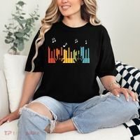 Keyboard Piano Player Gift Piano Comfort Colors T-Shirt thumb 2