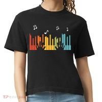 Keyboard Piano Player Gift Piano Comfort Colors Boxy T-Shirt thumb 0