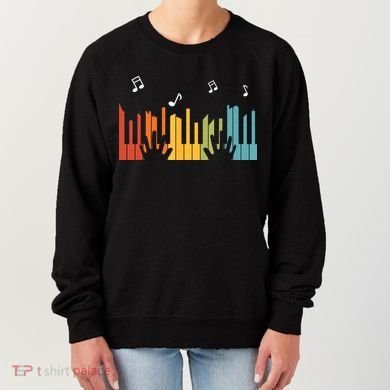Keyboard Piano Player Gift Piano Women's Sweatshirt