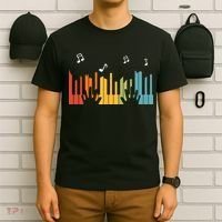 Keyboard Piano Player Gift Piano T-Shirt thumb 6