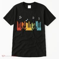 Keyboard Piano Player Gift Piano Tall T-Shirt thumb 0