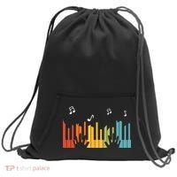 Keyboard Piano Player Gift Piano Sweatshirt Cinch Pack Bag thumb 0