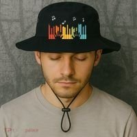 Keyboard Piano Player Gift Piano Bucket Hat thumb 2