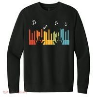 Keyboard Piano Player Gift Piano V.I.T. Fleece Crew Sweatshirt thumb 0