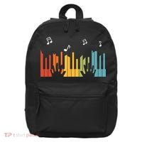 Keyboard Piano Player Gift Piano 16 in Basic Backpack thumb 0