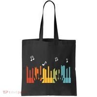 Keyboard Piano Player Gift Piano Tote Bag thumb 0