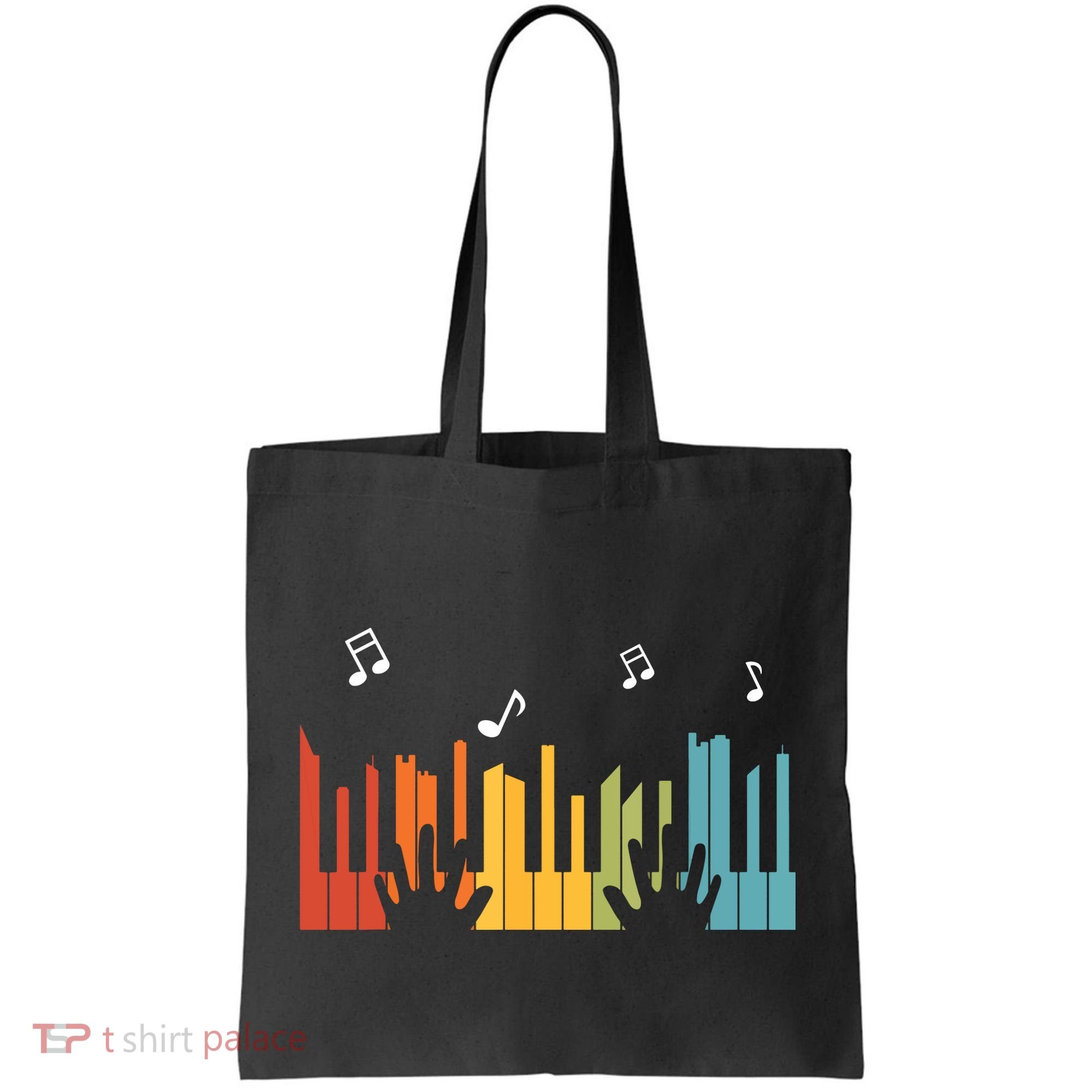 Keyboard Piano Player Gift Piano Tote Bag