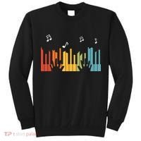 Keyboard Piano Player Gift Piano Tall Sweatshirt thumb 0