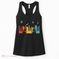 Keyboard Piano Player Gift Piano Women's Tank Top thumb 0