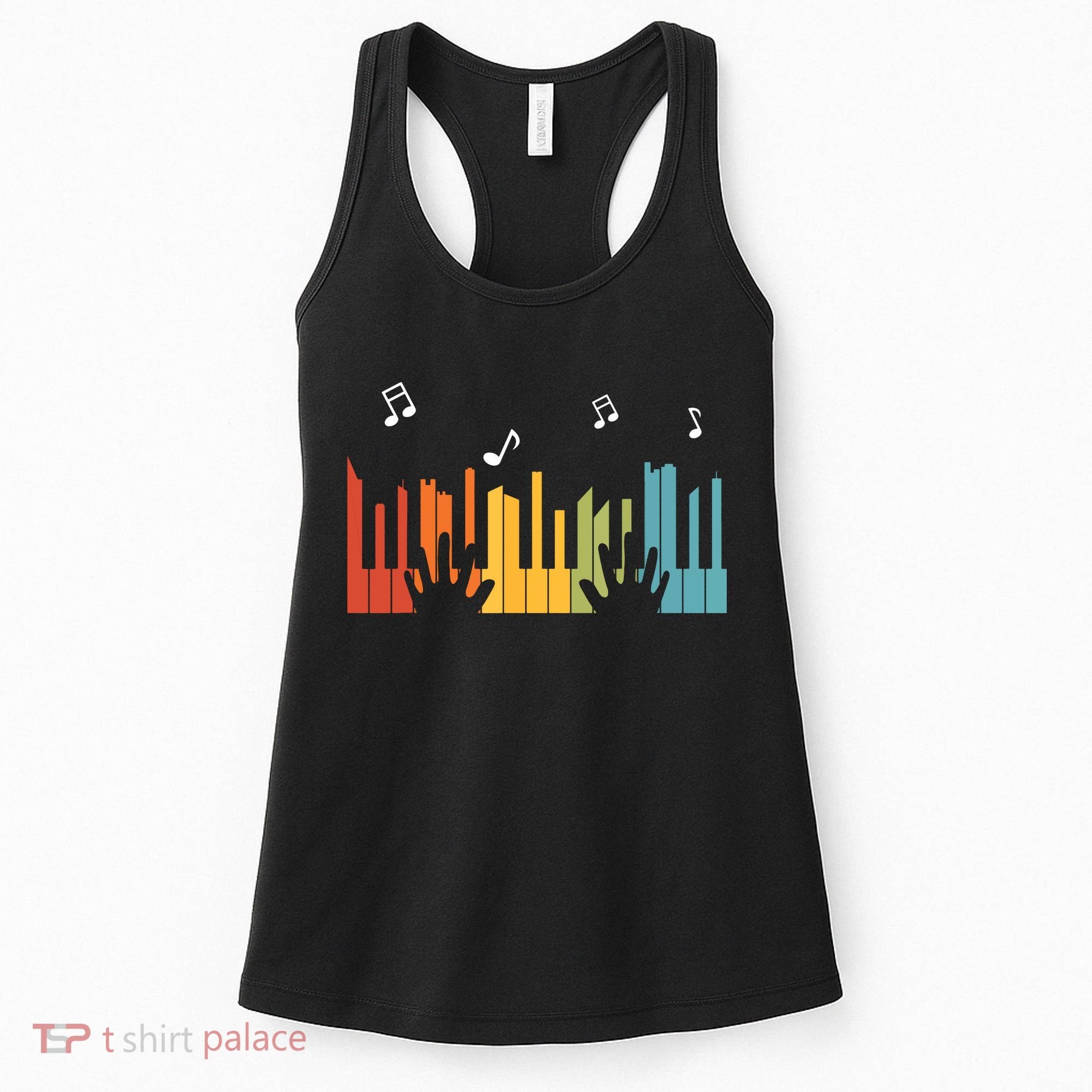 Keyboard Piano Player Gift Piano Women's Tank Top