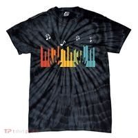 Keyboard Piano Player Gift Piano Tie-Dye T-Shirt thumb 0