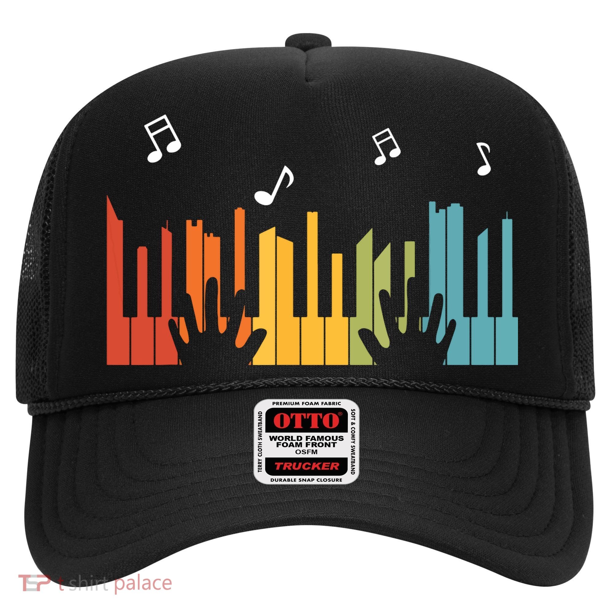 Keyboard Piano Player Gift Piano Hat