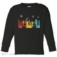 Keyboard Piano Player Gift Piano Toddler Long Sleeve Shirt thumb 0