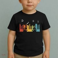 Keyboard Piano Player Gift Piano Toddler T-Shirt thumb 2