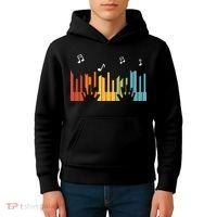 Keyboard Piano Player Gift Piano Kids Hoodie thumb 4