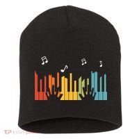 Keyboard Piano Player Gift Piano Short Acrylic Beanie thumb 0