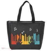 Keyboard Piano Player Gift Piano Tote Bag thumb 0