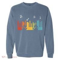 Keyboard Piano Player Gift Piano Garment-Dyed Sweatshirt thumb 0