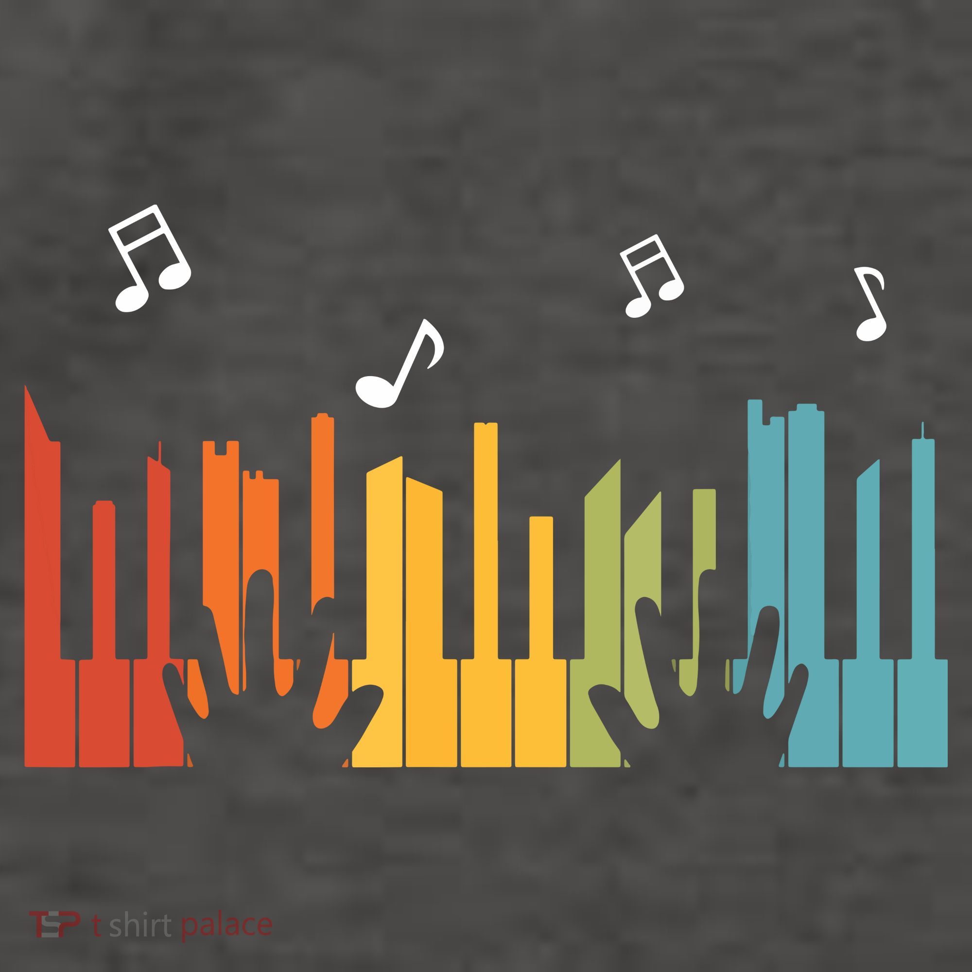 Keyboard Piano Player Gift Piano Vector Backpack