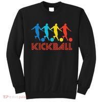 Kickball Player Retro Pop Art Kickball Graphic Sweatshirt thumb 0