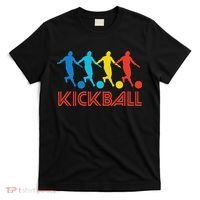 Kickball Player Retro Pop Art Kickball Graphic T-Shirt thumb 0
