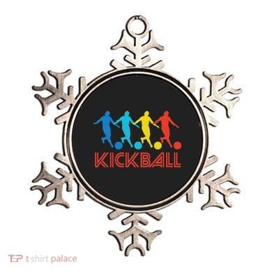 Kickball Player Retro Pop Art Kickball Graphic Ornament
