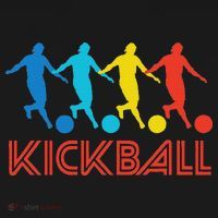 Kickball Player Retro Pop Art Kickball Graphic Women's T-Shirt thumb 6