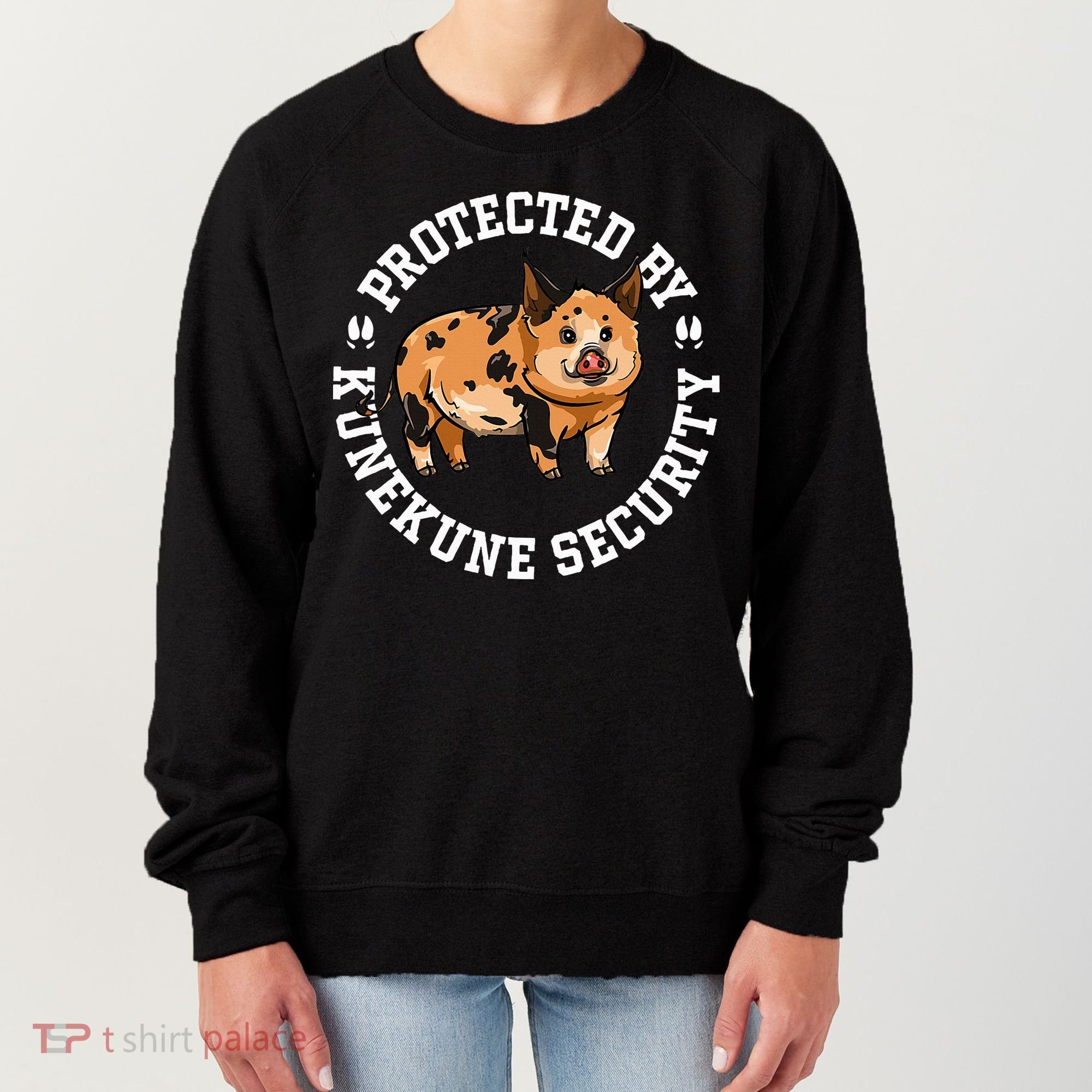 Kunekune Pig Security  Women's Sweatshirt