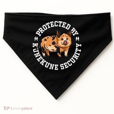 Kunekune Pig Security  USA-Made Doggie Bandana