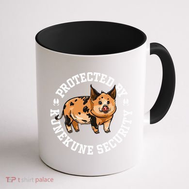 Kunekune Pig Security  Coffee Mug back