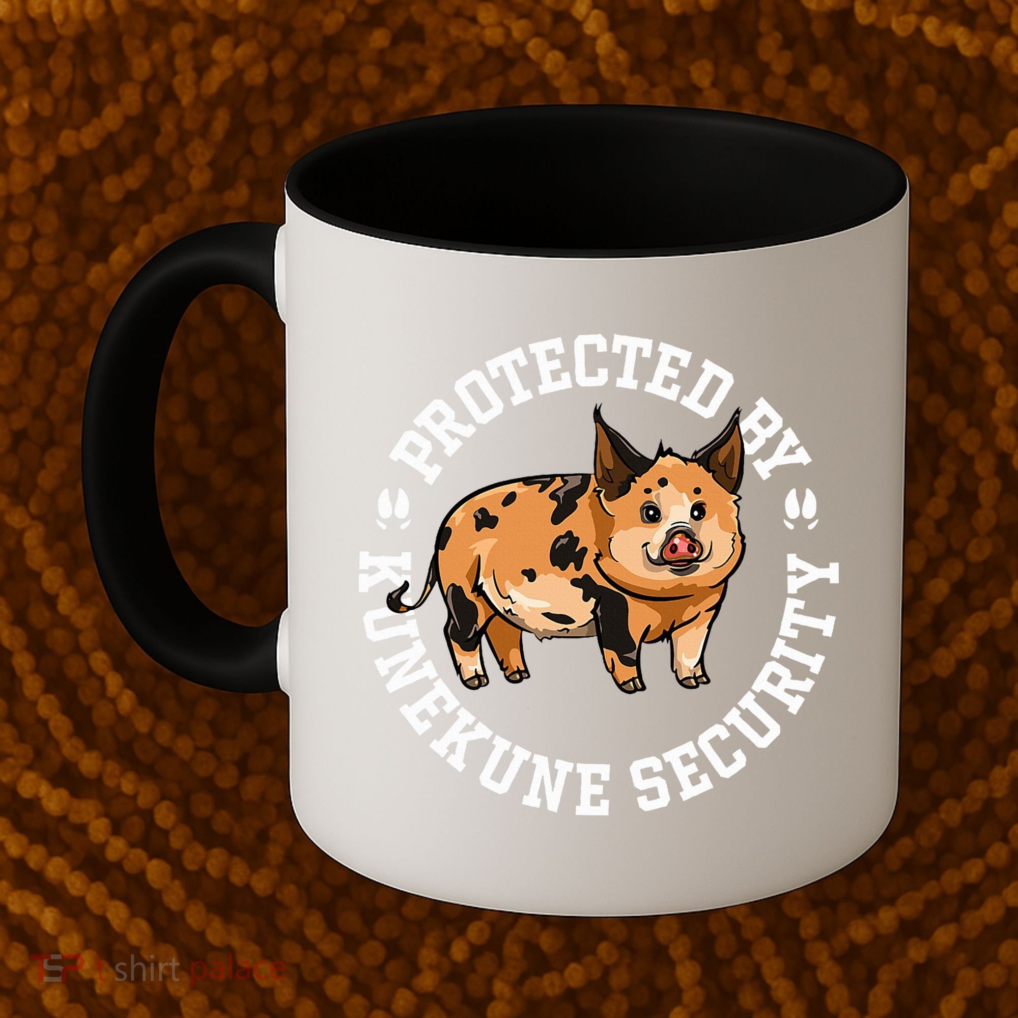 Kunekune Pig Security  Coffee Mug