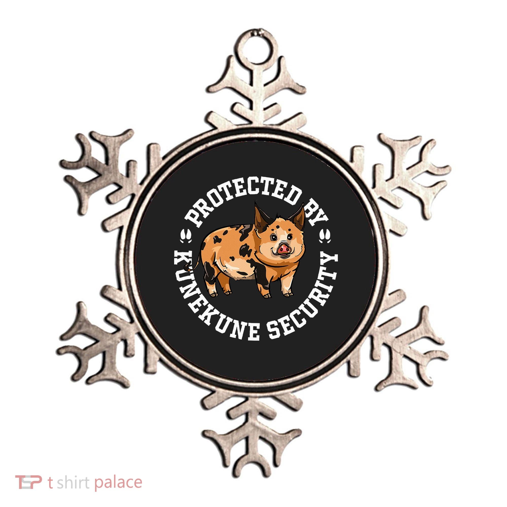 Kunekune Pig Security  Ornament