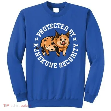 Kunekune Pig Security  Sweatshirt