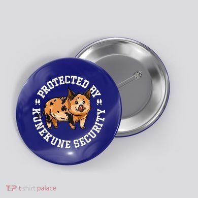 Kunekune Pig Security  Button