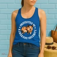 Kunekune Pig Security  Women's Tank Top thumb 2