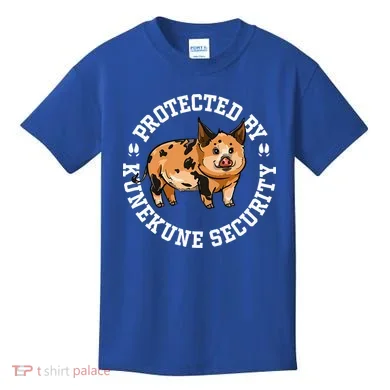 Kunekune Pig Security  Kids T-Shirt