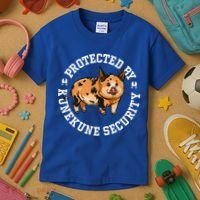 Kunekune Pig Security  Kids T-Shirt thumb 3
