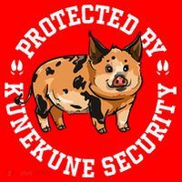 Kunekune Pig Security  Santa Hat thumb 1