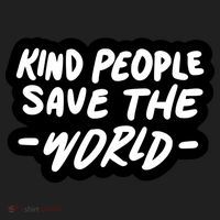 Kind People Save The World Women's Sweatshirt thumb 2