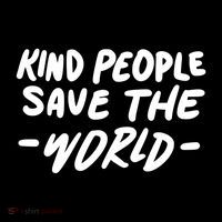Kind People Save The World Bucket Hat thumb 4