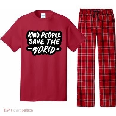 Kind People Save The World Pajama Set