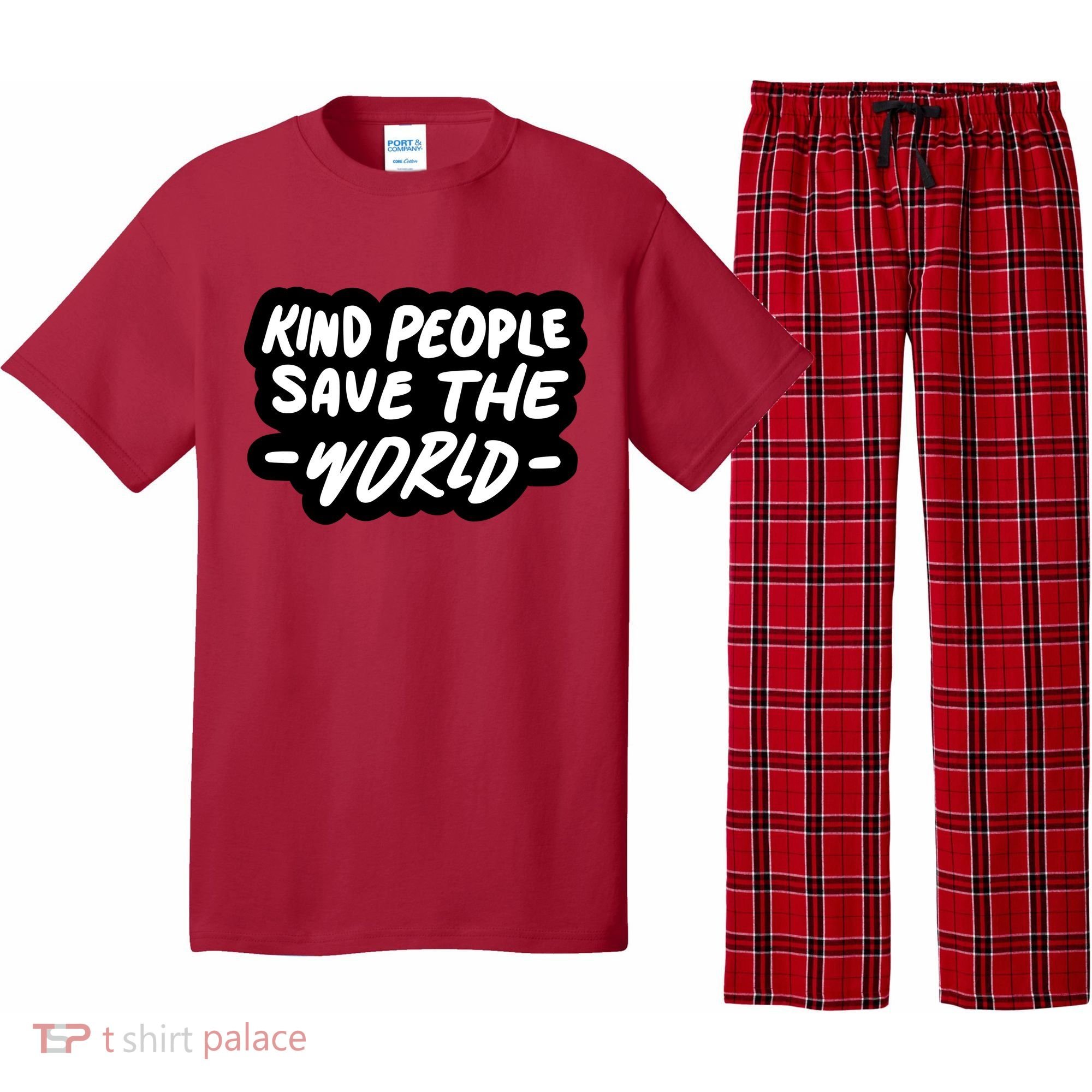 Kind People Save The World Pajama Set