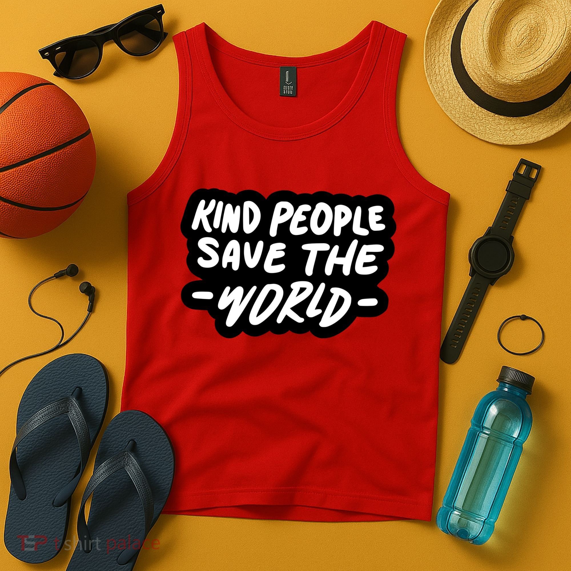 Kind People Save The World Tank Top