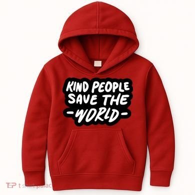 Kind People Save The World Kids Hoodie