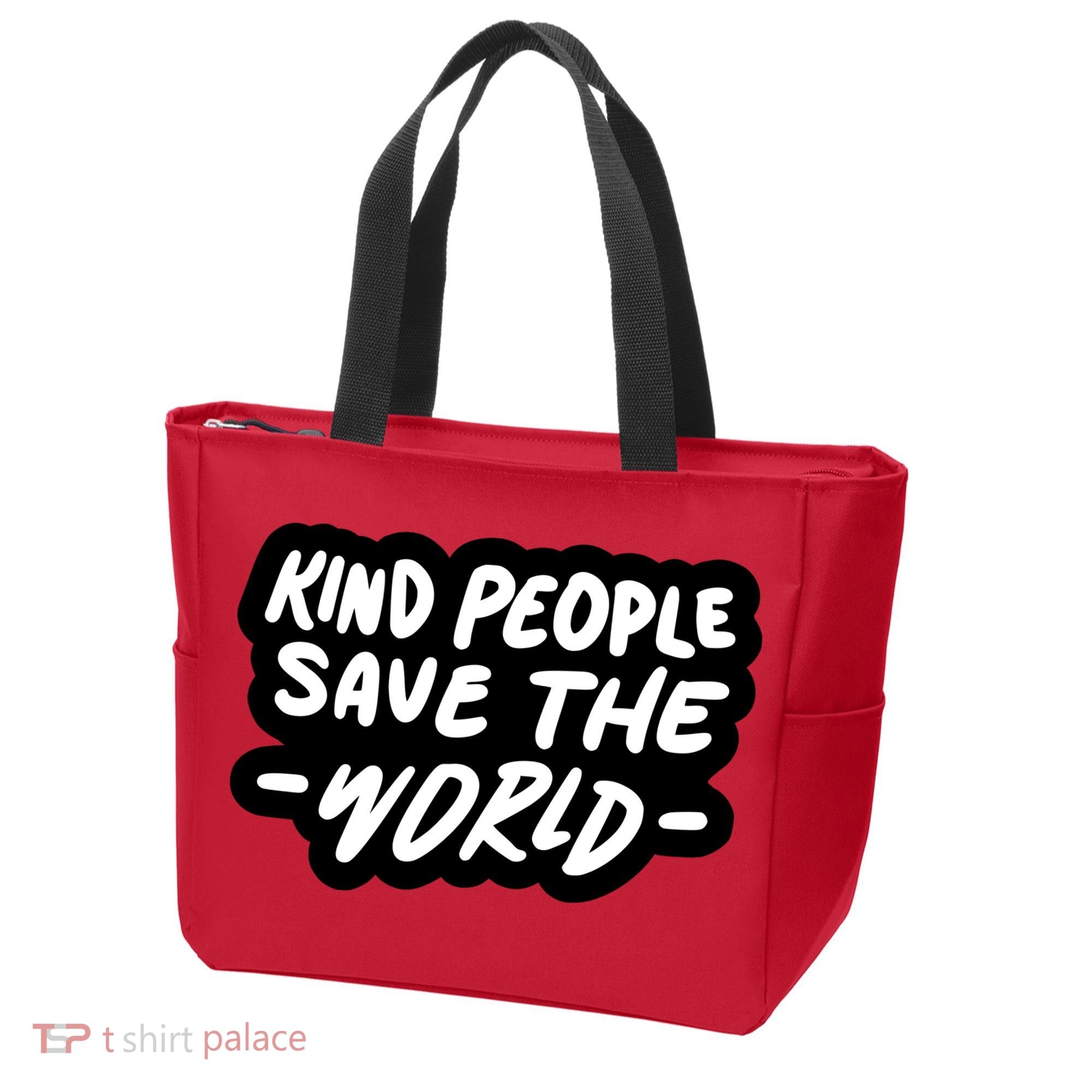 Kind People Save The World Tote Bag