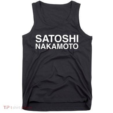 Kendrick’S Pop Satoshi Nakamoto Tank Top