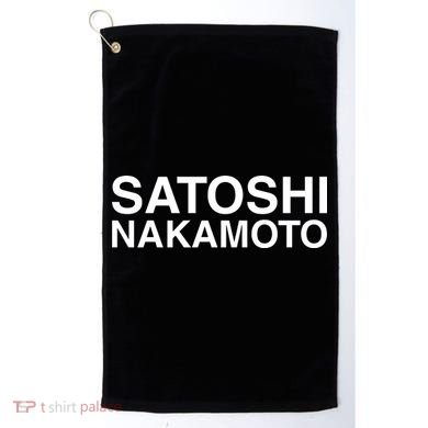 Kendrick’S Pop Satoshi Nakamoto Golf Towel