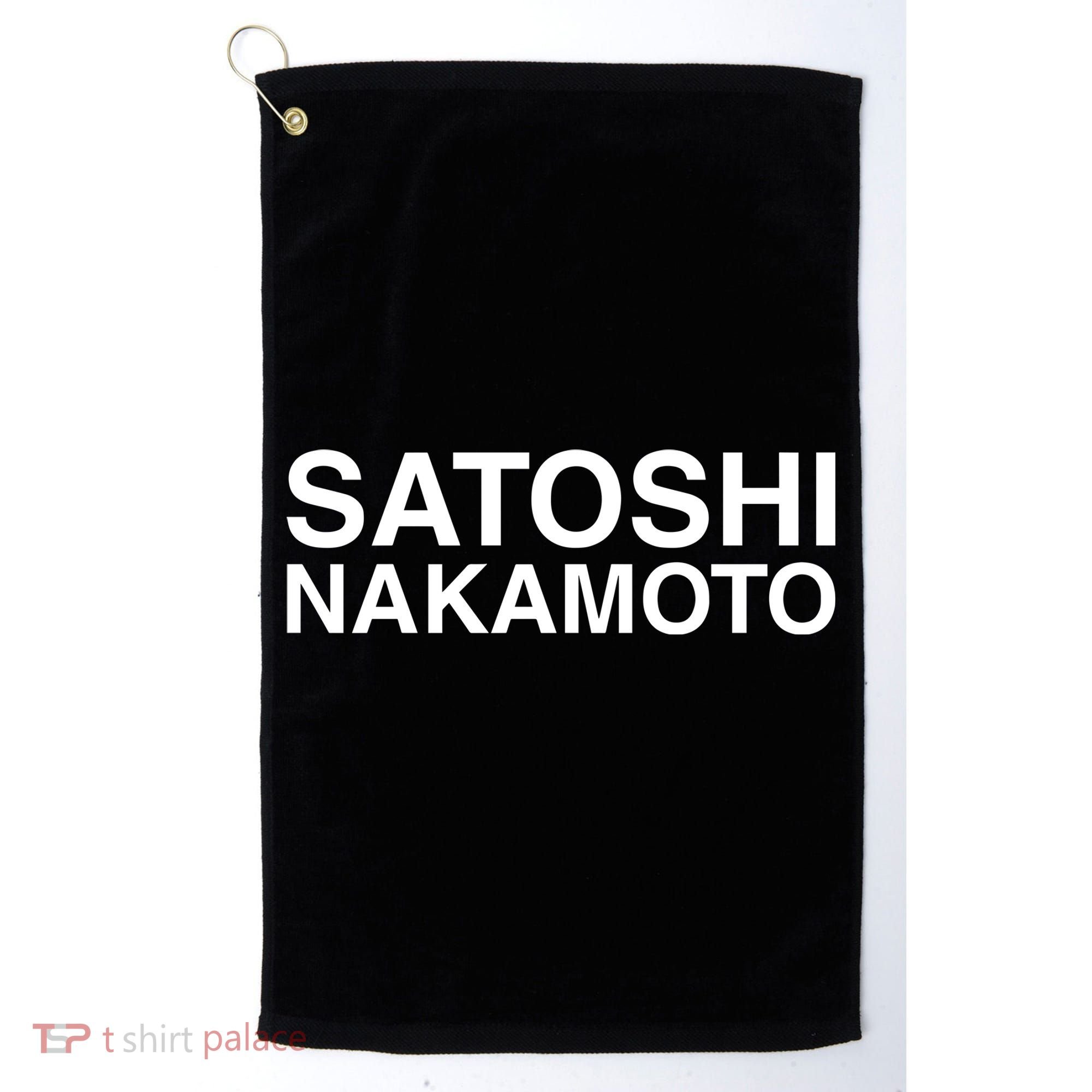 Kendrick’S Pop Satoshi Nakamoto Golf Towel