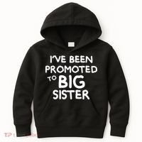 Promoted To Big Sister Kids Hoodie thumb 0