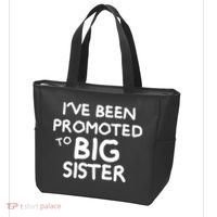 Promoted To Big Sister Tote Bag thumb 3
